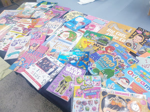 AMAZING MYSTERY BOX OF 10 BOOKS FOR BOYS OR GIRLS FOR ALL AGES