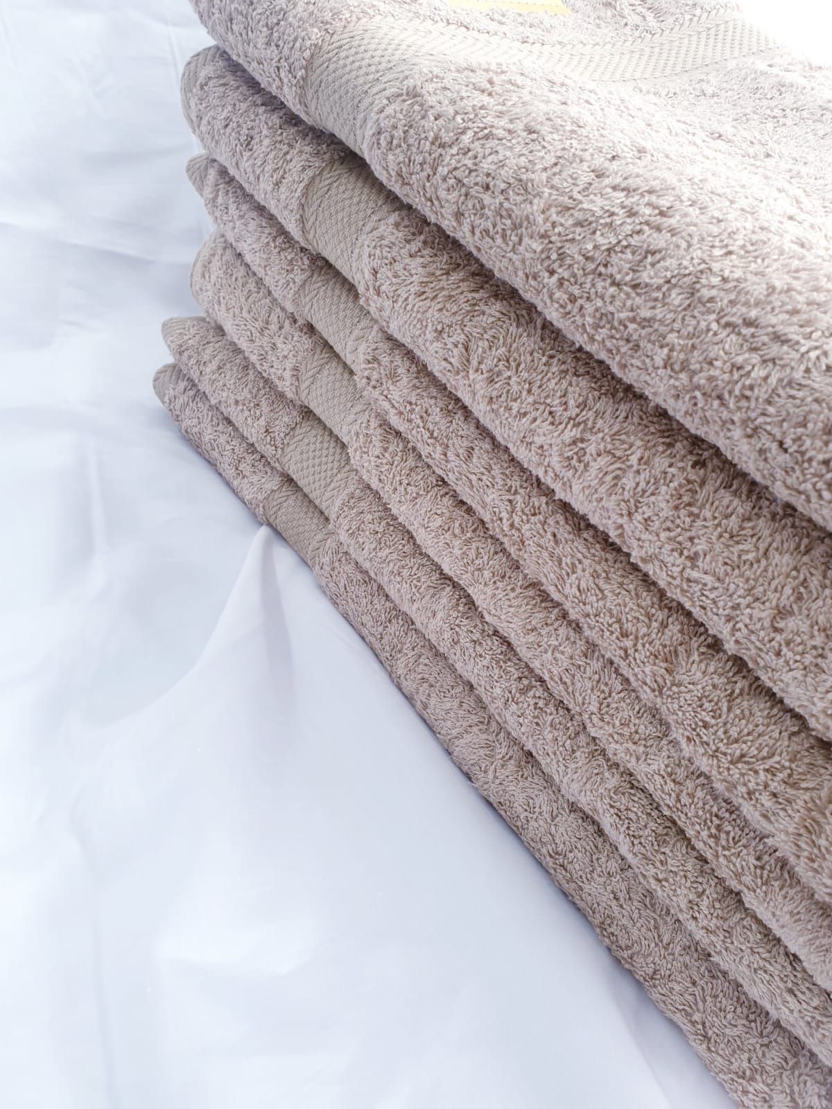 PACK OF 6 OR 12 EGYPTIAN COTTON BATH TOWELS 650GSM