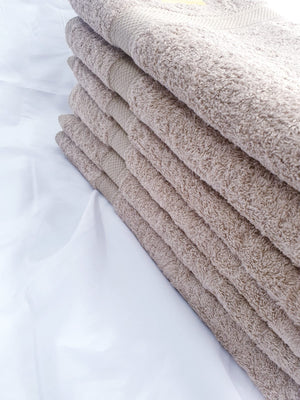 PACK OF 6 OR 12 EGYPTIAN COTTON BATH TOWELS 650GSM