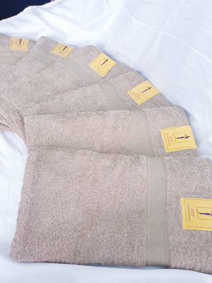 PACK OF 6 OR 12 EGYPTIAN COTTON BATH TOWELS 650GSM
