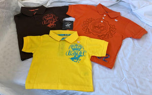 3 LITTLE BOY'S POLO TOPS