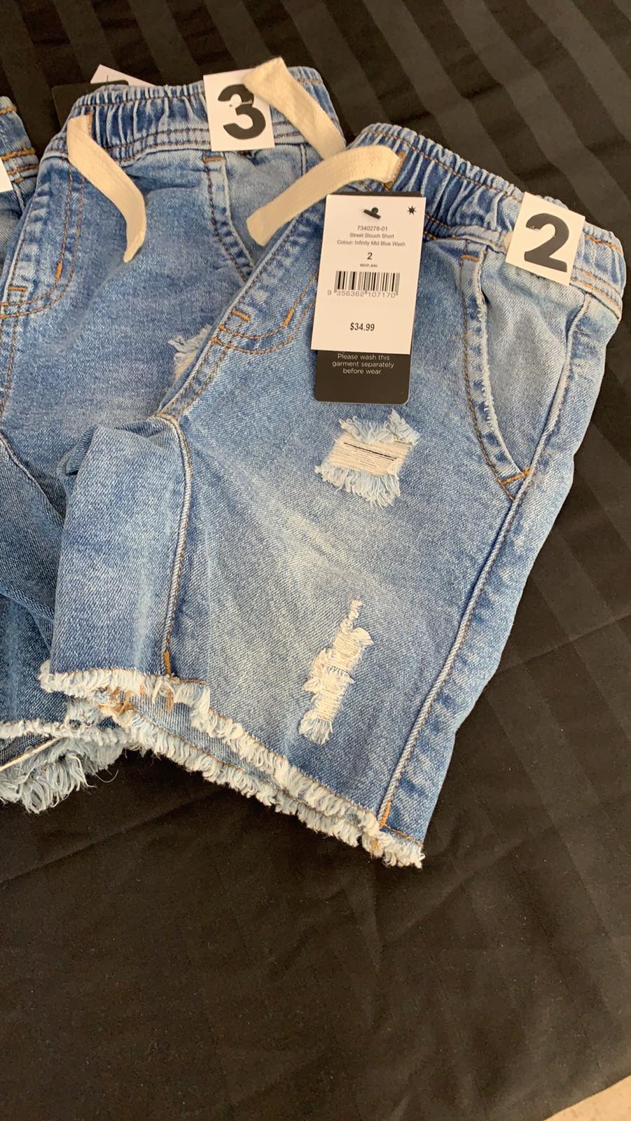 COTTON ON KIDS DENIM SHORTS CLEARANCE