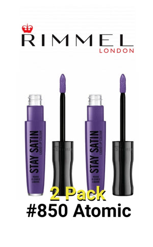 2 PACK RIMMEL LONDON LIQUID LIP COLOUR SPECIAL PACKS