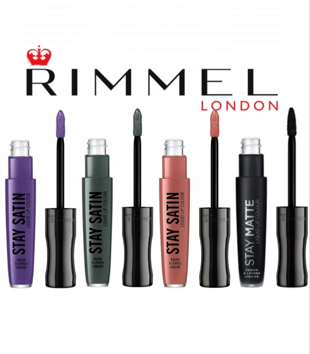 2 PACK RIMMEL LONDON LIQUID LIP COLOUR SPECIAL PACKS