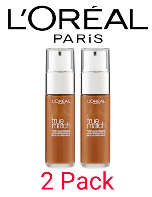 2 PACK L'Oreal Paris True Match Foundation ( SIENNA )