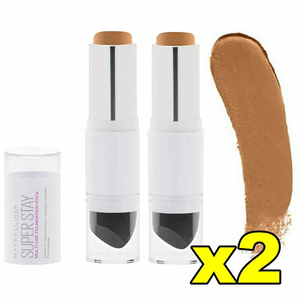2 PACK MAYBELLINE  SUPERSTAY MULTI USE FOUNDATION STICK 7g
