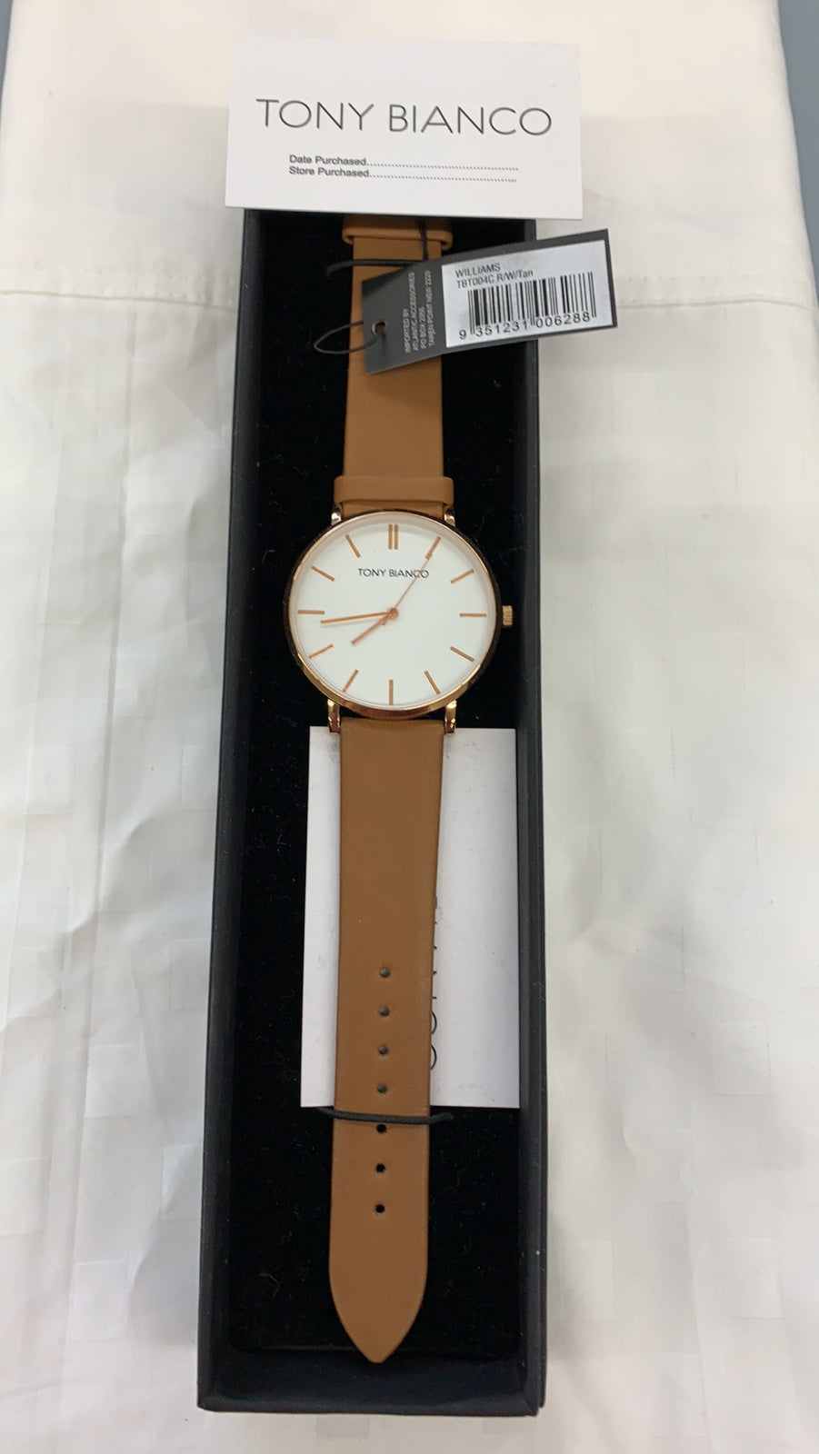 TONY BIANCO DESIGNER WATCHES